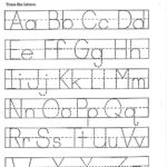 Traceable Alphabet Worksheets A Z Activity Shelter