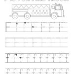 Traceable Letter Worksheets To Print Activity Shelter