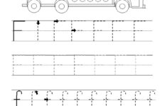 Traceable Letter Worksheets To Print Activity Shelter