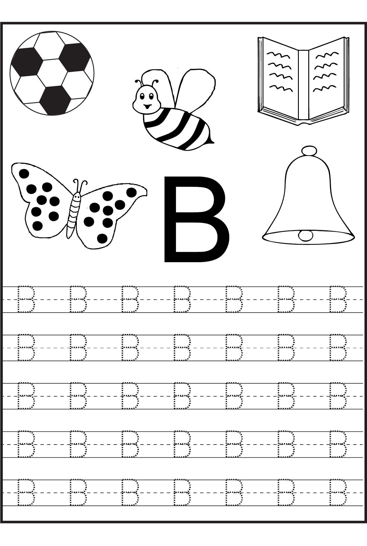 Traceable Letters Worksheets Activity Shelter