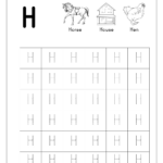 Tracing Capital Letters For Preschool TracingLettersWorksheets