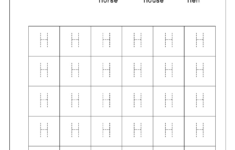 Tracing Capital Letters For Preschool TracingLettersWorksheets