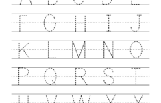 Tracing Capital Letters Worksheets Pdf TracingLettersWorksheets