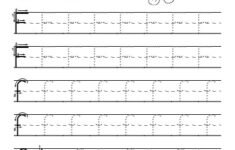 Tracing Letter F Worksheet