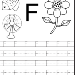 Tracing Letter F Worksheets Preschool Dot To Dot Name Tracing Website