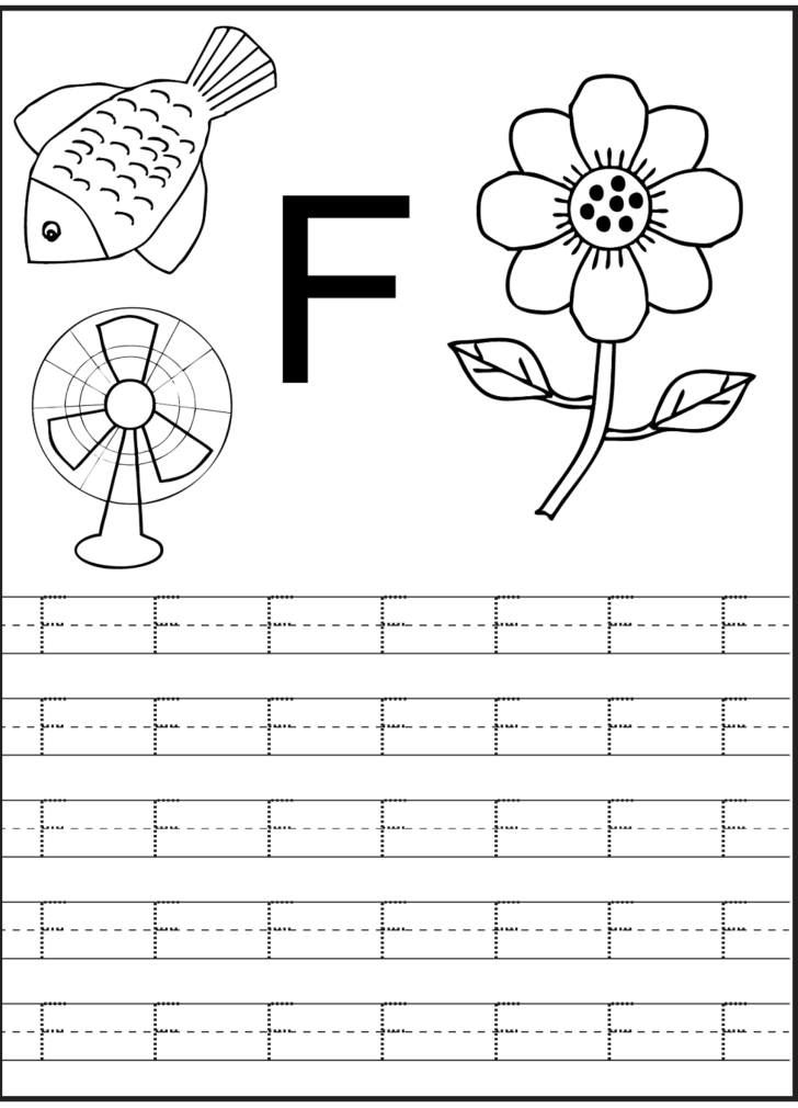 Letter F Worksheets For Preschool