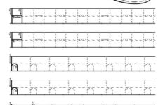 Tracing Letter H Worksheet