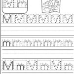 Tracing Letter M Worksheets Kindergarten TracingLettersWorksheets