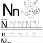 Tracing Letter N Worksheets For Preschool TracingLettersWorksheets