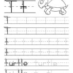 Tracing Letter T Worksheet