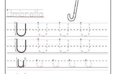 Tracing Letter U Worksheets TracingLettersWorksheets