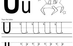 Tracing Letter U Worksheets TracingLettersWorksheets