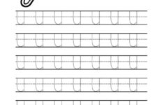 Tracing Letter U Worksheets TracingLettersWorksheets