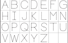 Tracing Letters Font Free Download TracingLettersWorksheets