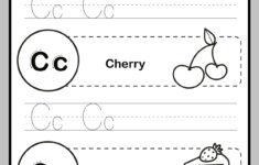 Tracing Letters For Kids ABC Worksheet