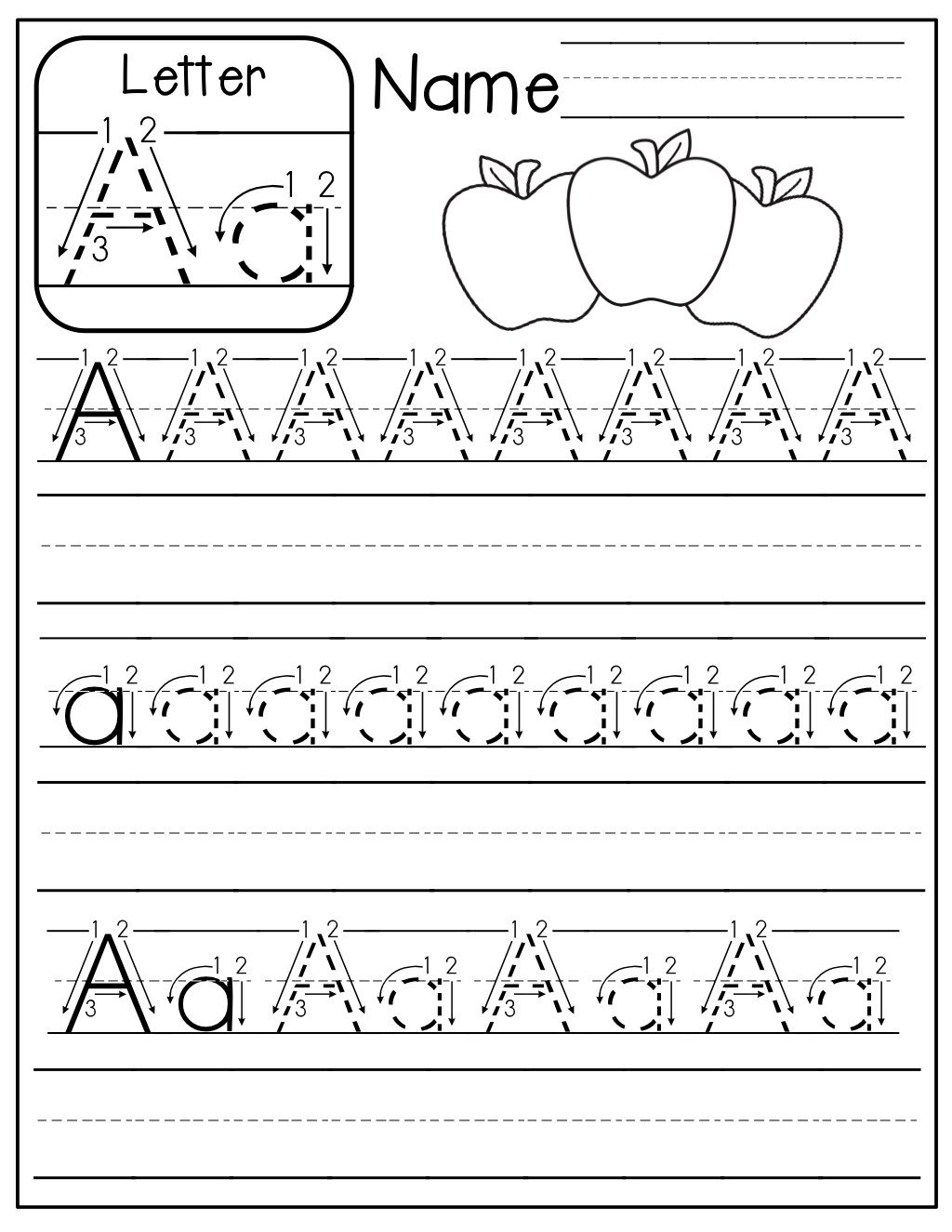 Tracing Letters Handwriting Worksheets TracingLettersWorksheets