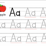 Tracing Letters Made By Teachers