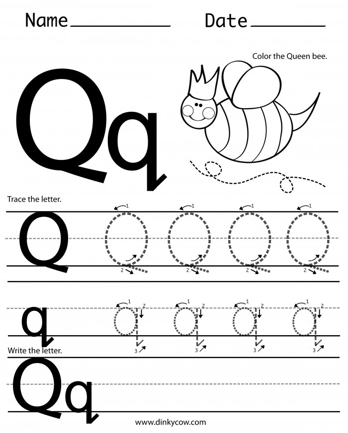 Tracing Letters Q S Worksheets 99Worksheets