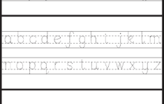 Tracing Letters Template Free TracingLettersWorksheets