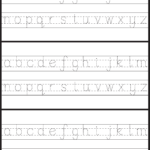 Tracing Letters Template Free TracingLettersWorksheets