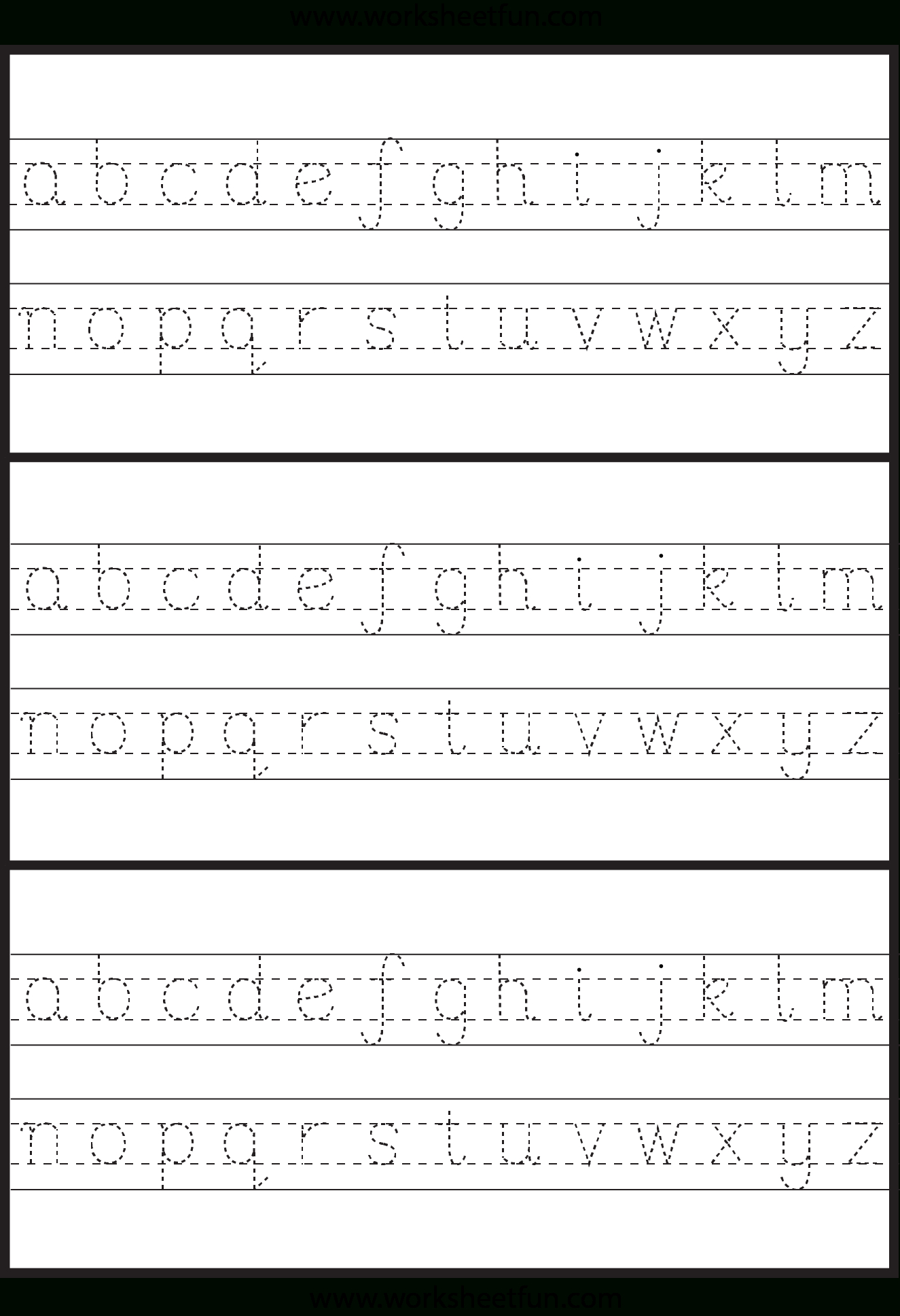 Tracing Letters Template Free TracingLettersWorksheets