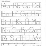 Tracing Letters Worksheets Preschool TracingLettersWorksheets