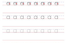 Tracing Lowercase A In 2020 Learning To Write Kids Worksheets
