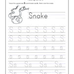 Tracing Page Of The Letter S Worksheets Name Tracing Generator Free