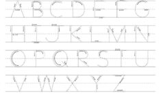 Uppercase Alphabet Letters Kids Learning Activity Alphabet Tracing