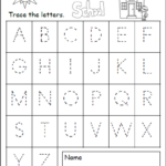 Uppercase Letter Tracing Back To School Made By Teachers