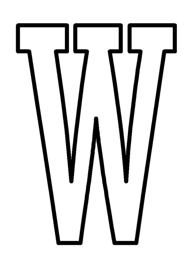 W letter 012411 PNG Click Image To Close This Window Printable 