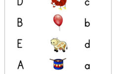 Worksheet Match Object With The Starting Alphabet Small Capital