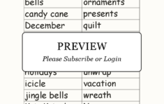 A Christmas Word For Each Letter - Enchanted Learning within Christmas Words For Each Letter of the Alphabet
