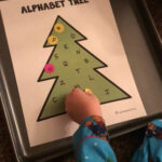 Alphabet Christmas Tree   Teaching Mama Within Alphabet Christmas Tree Printable