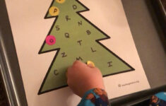 Alphabet Christmas Tree - Teaching Mama within Alphabet Christmas Tree Printable