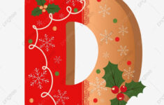 Alphabet D Vector Hd Images, Letter D Cookie Alphabet With for Christmas Alphabet Letter D