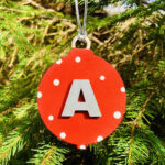 Alphabet Letter Bauble Christmas Tree Decorationcraft Heaven Intended For Alphabet Christmas Baubles