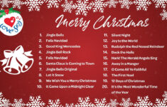 Best Christmas Songs With Lyrics 🎄 Merry Christmas 🔔 regarding Alphabetical List of Christmas Carols With Lyrics