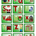 Christmas Abc Cards Classroom Poster…: English Esl Worksheets Pdf In Christmas Alphabet Cards