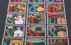 Christmas Alphabet Cross Stitch - The Jolly Jabber Quilting Blog with regard to Prairie Schooler Christmas Alphabet