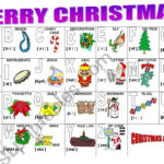 Christmas Alphabet   Esl Worksheetmilagrin For Christmas Phonetic Alphabet