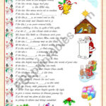 Christmas Alphabet   Esl Worksheetvale A. In A Christmas Alphabet Poem