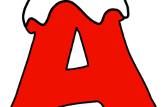 Christmas Alphabet Font (Letters, Patterns With Snow) – Diy intended for Christmas Alphabet Free