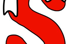 Christmas Alphabet Font (Letters, Patterns With Snow) – Diy throughout Christmas Alphabet Letter S