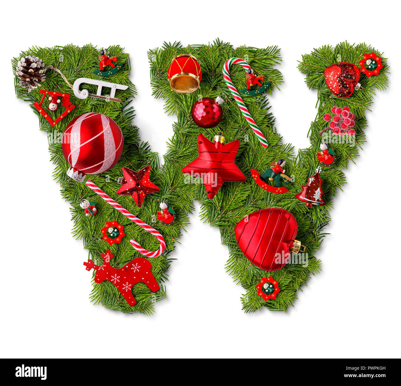 Christmas Alphabet Hi-Res Stock Photography And Images - Alamy inside Alphabet Letters With Christmas Designs