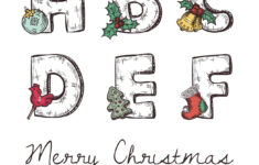 Christmas Alphabet Hi-Res Stock Photography And Images - Alamy intended for Christmas Themed Alphabet Letters