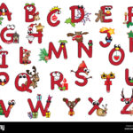 Christmas Alphabet Hi Res Stock Photography And Images   Alamy Pertaining To Alphabet In Christmas Letters