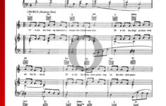 Christmas Alphabet Klaviernoten within Mcguire Sisters Christmas Alphabet