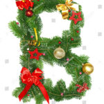 Christmas Alphabet Letter B Stock Photo 63657406 | Shutterstock Pertaining To Christmas Alphabet Letter B