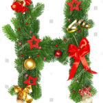 Christmas Alphabet Letter H Stock Photo 63657331 | Shutterstock In Christmas Alphabet Letter H